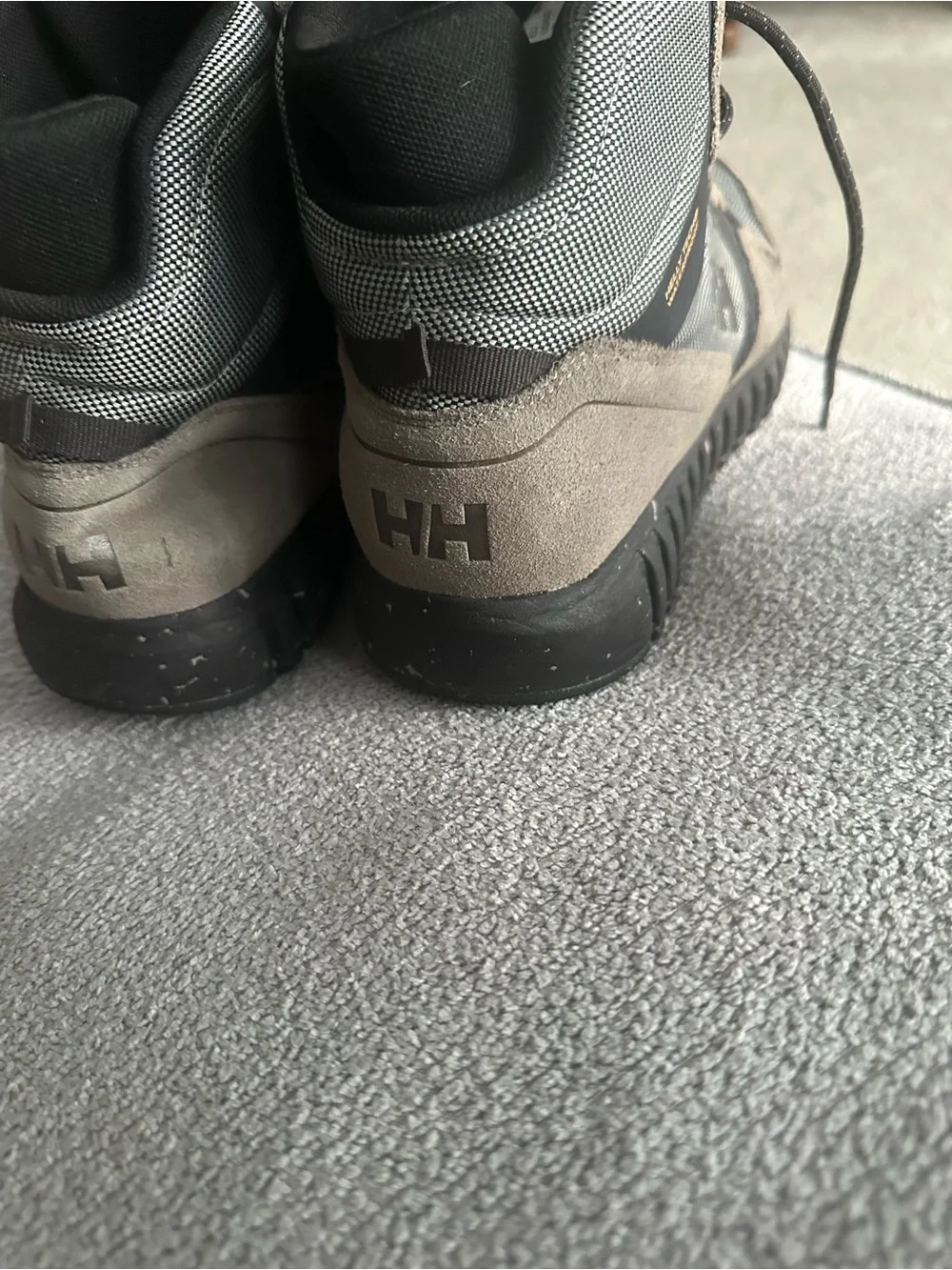 Helly Hansen Men's Grey and Black Outdoor Monashee Ullr HT Boots Size 12